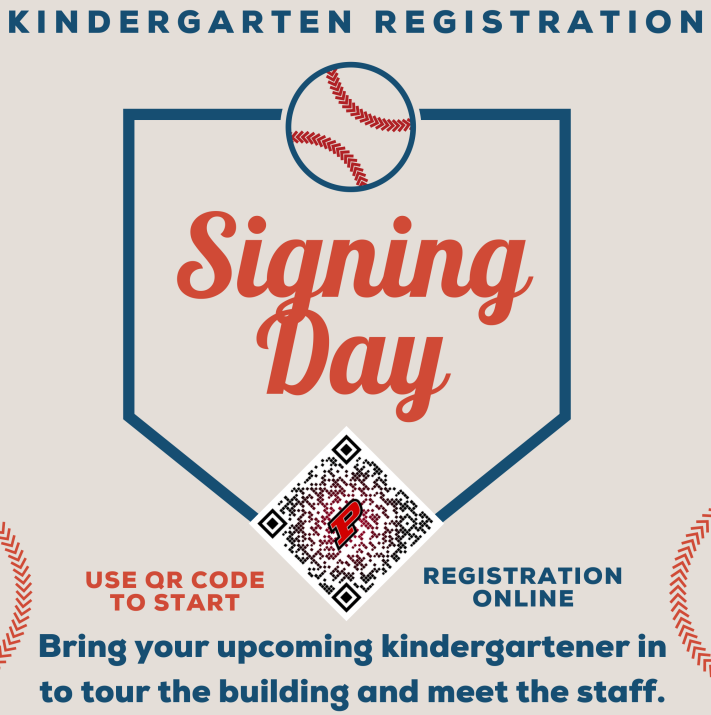 Kindergarten Signing Day